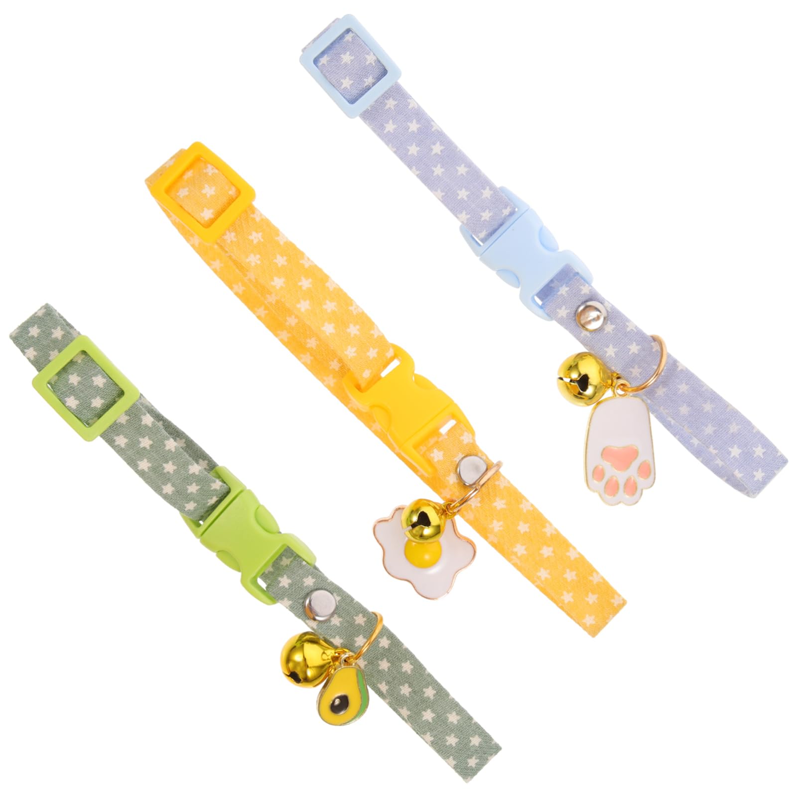 minkissy 12pièces Collier pour Chat avec Pendentif Avocat Kit De Coton Sécurisé pour Et Chiens Accessoires pour Animaux De Compagnie