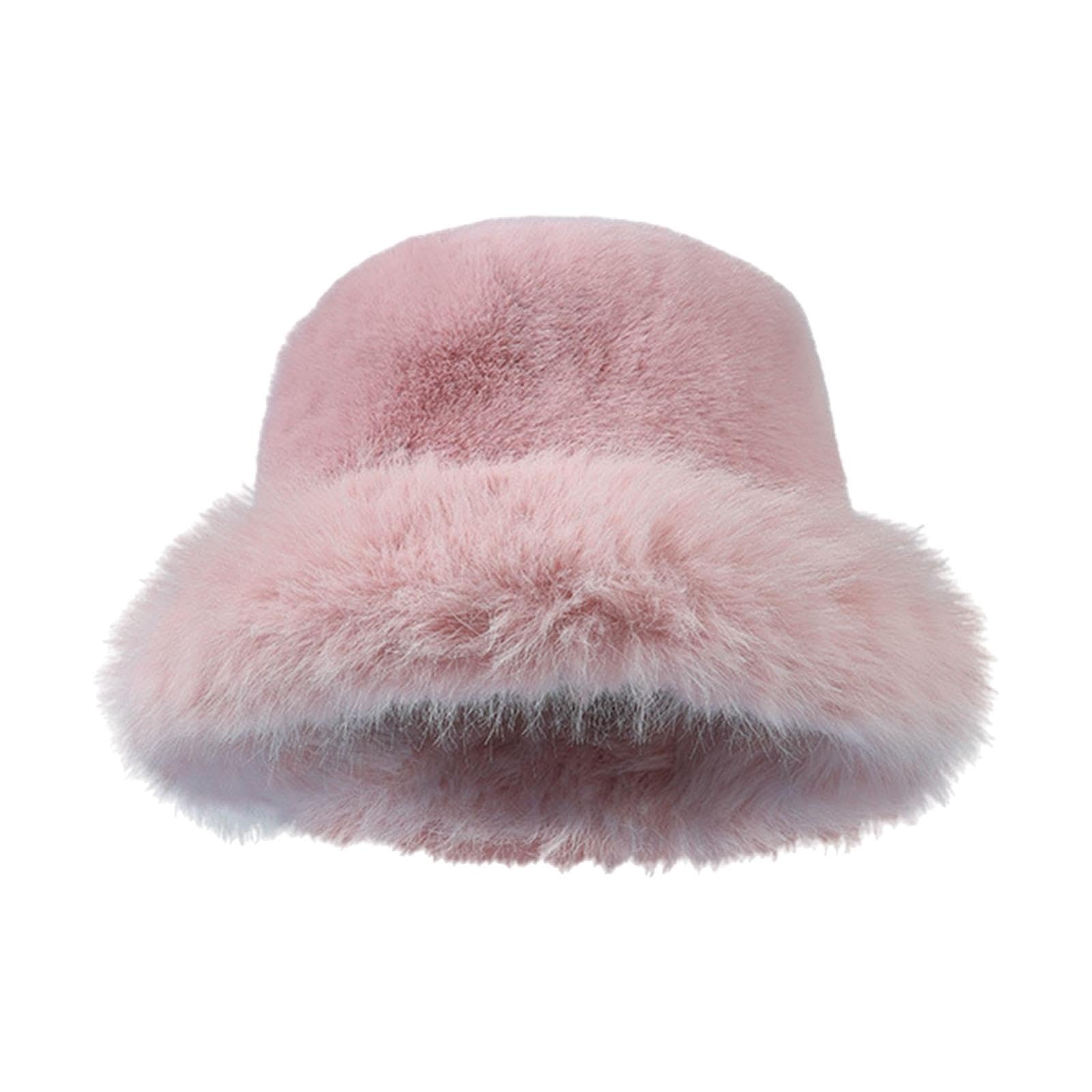 MERISHOPP®Winter Bucket Hat Cute Cossack Hat Russian Hat for Motorcycle Hiking Cycling Pink|Clothing, Shoes & Accessories|Womens Accessories|Hats-image-38
