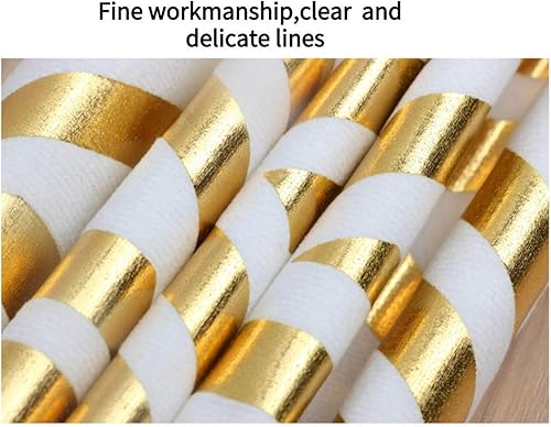 Miniatura 2 de ZLINA Juego de 4 fundas de almohada decorativas para el hogar, fundas de almohada de papel de aluminio dorado de 18 x 18 pulgadas, fundas de cojín