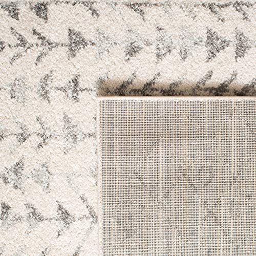 Tapete SAFAVIEH Tulum 2' x 5' Ivory y Gris miniatura 5