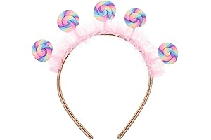Lollipop Costume Headband Set - The Perfect Treat for Playtime!