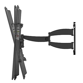 SANUS VLT6-B2 プレミアムTV壁掛け金具 Extendable Tilting TV Wall Mount for 46