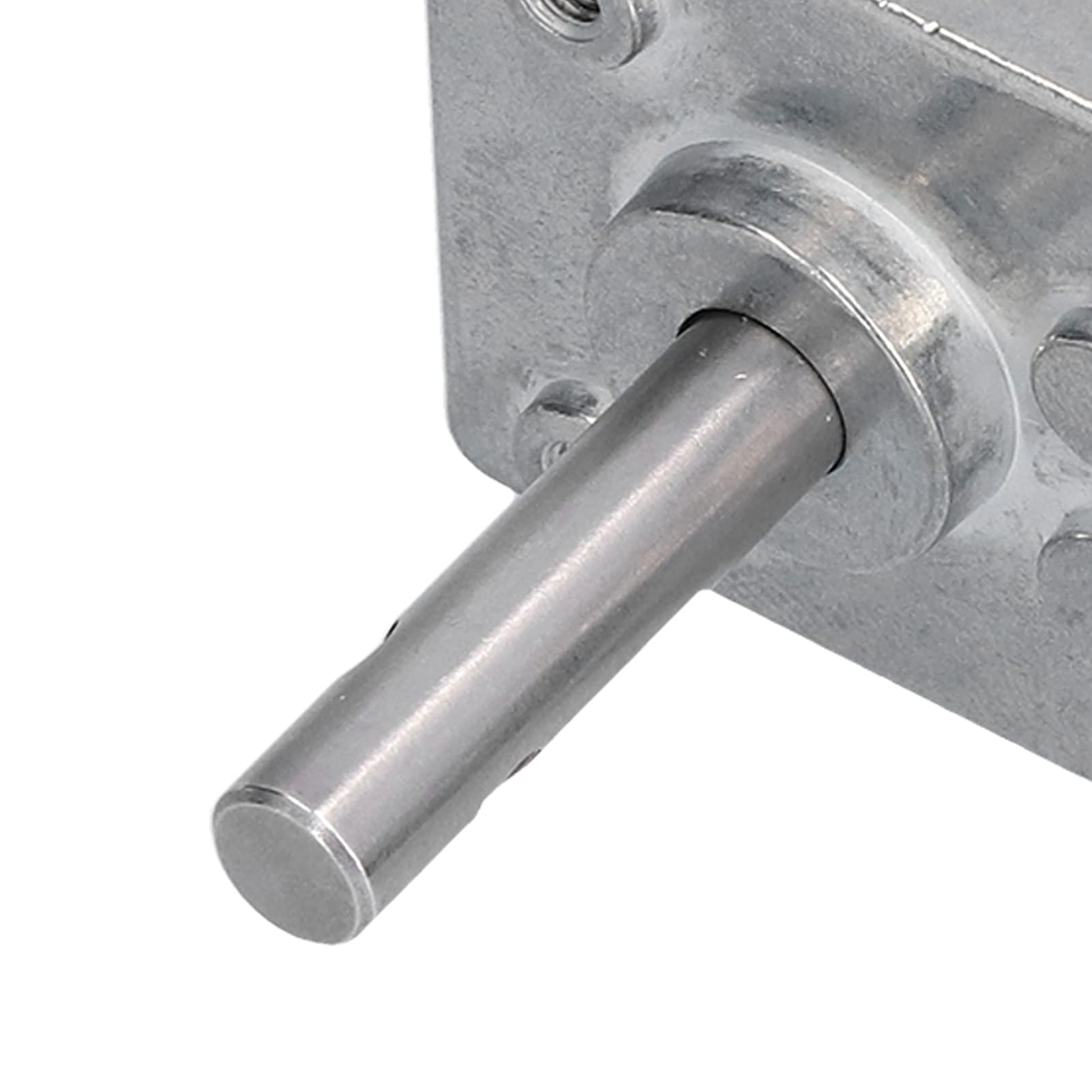 Schneckengetriebemotor Gleichstrommotor Metallgehäuse Edelstahl Abtriebswelle Geringe Reibung Stromverbrauch Elektromotor Für Haushaltsanwendungen DC12V 12 U/min