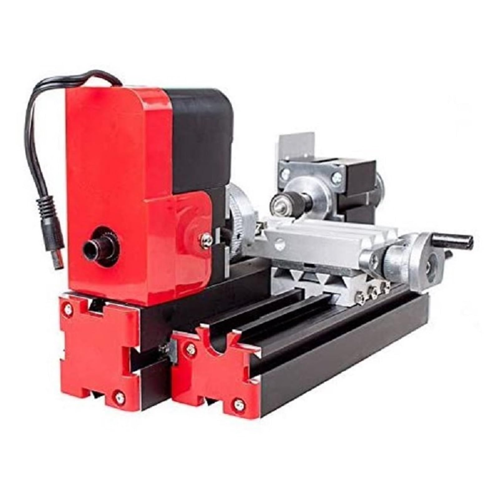Strumento fai-da-te Mini tornio rotante in metallo di grande potenza, motore da 20 W 20000 giri/min, un set di macchine multifunzione in metallo in miniatura per Sigilli, Gioielli, Vetro, Pietre Pre
