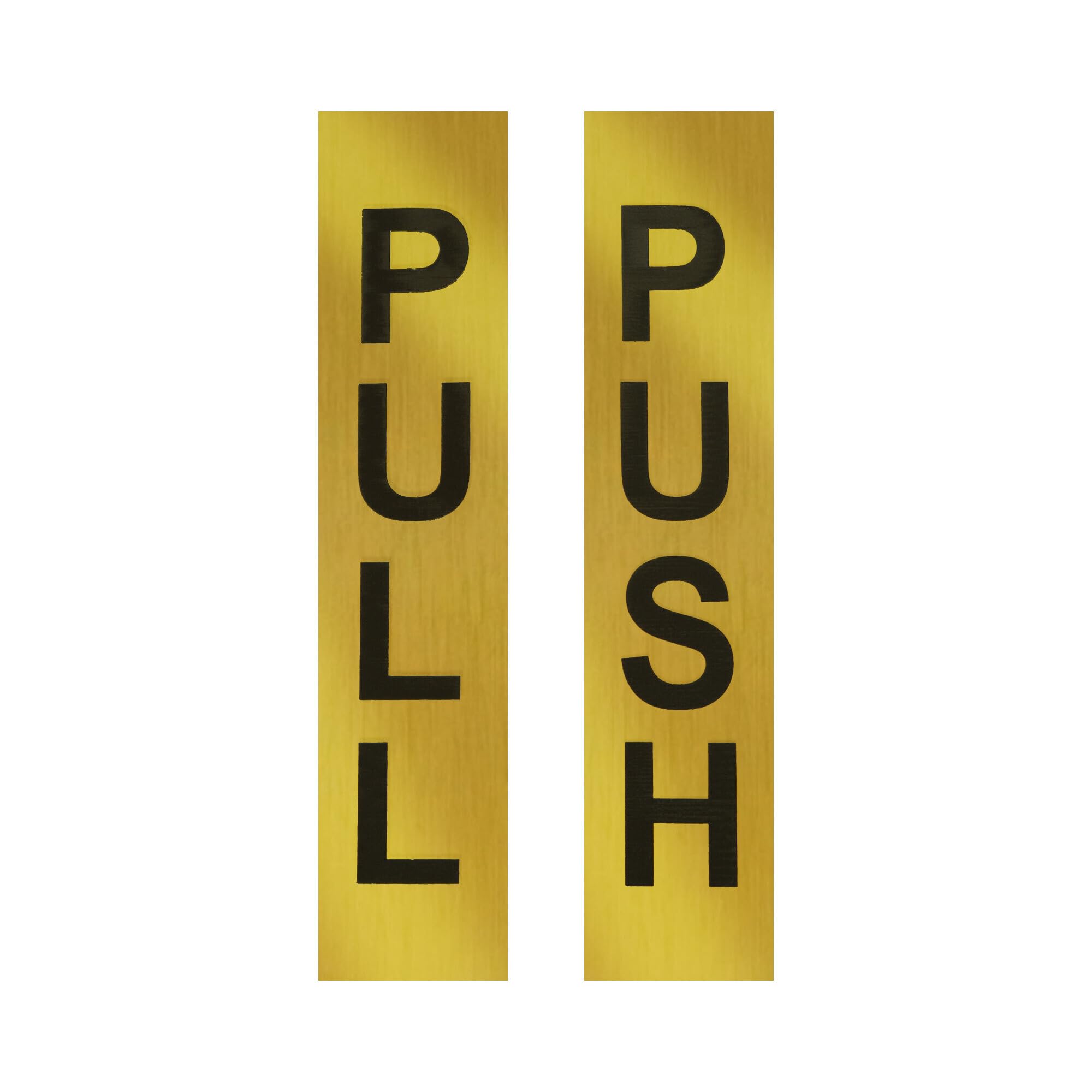 BRIXWELL RCTI4PB Rectangular Push Pull Indicator Set Polished Brass Finish