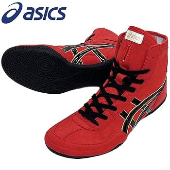 asics ボクシングシューズ レッド/ゴールド Amazon.co.jp: 25.0