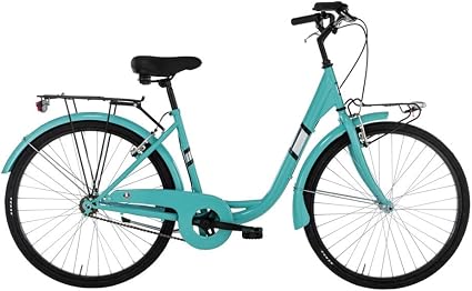 Alpina Bike Venere 6v, Bicicletta da Città Donna, Acquamarina, 26\
