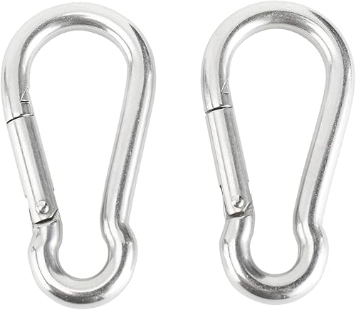 Miniatura 7 de Toolly Juego de 2 perchas de columpio para hormigón de madera, paquete de 2 ganchos de suspensión de acero inoxidable antioxidante de capacidad de