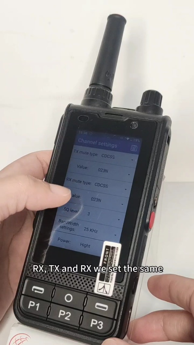 Amazon.com: ANYSECU W6 UHF Android 10 4G Network Radio Zello with