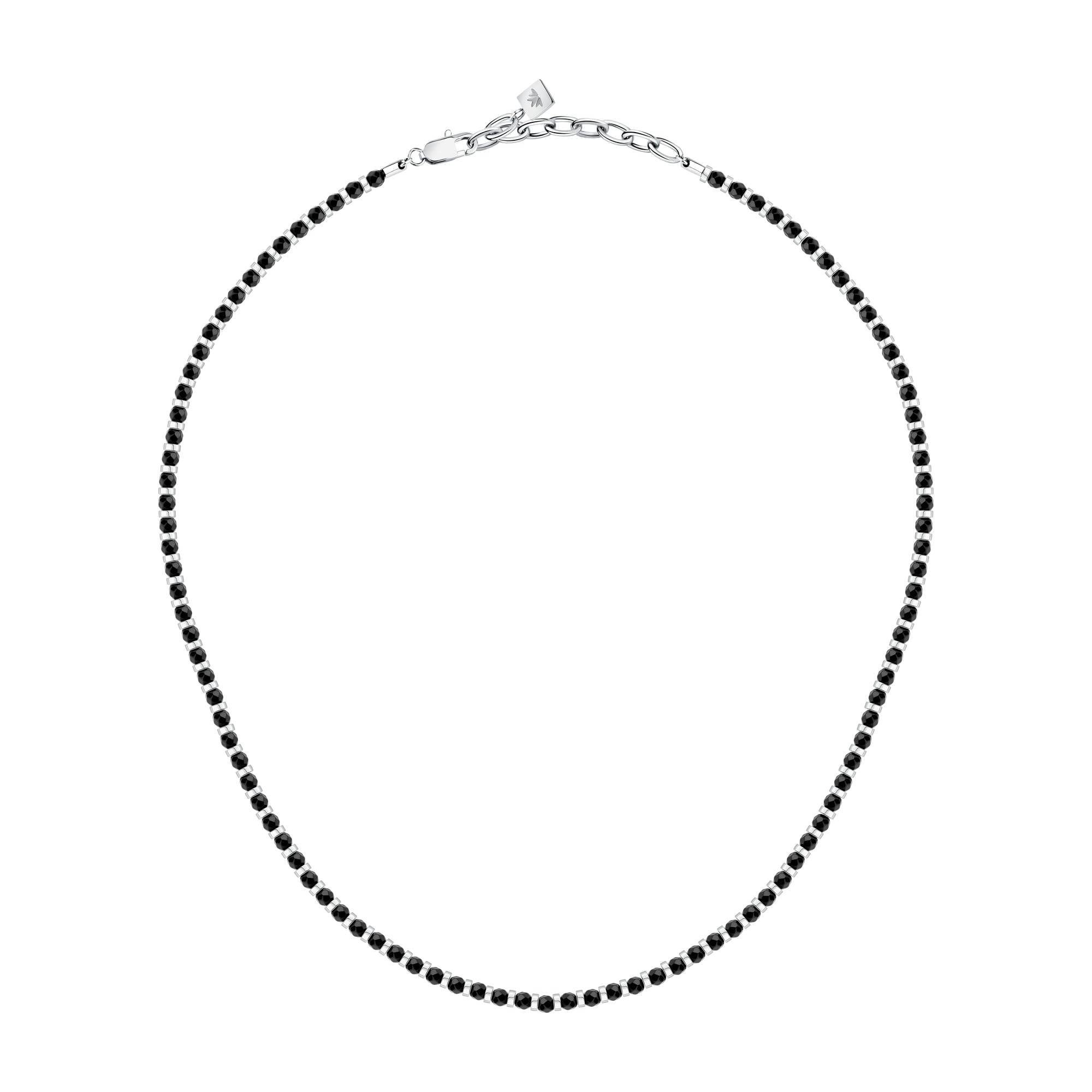 Morellato Collana Uomo in Acciaio, Agata Naturale, Collezione Pietre - S1728
