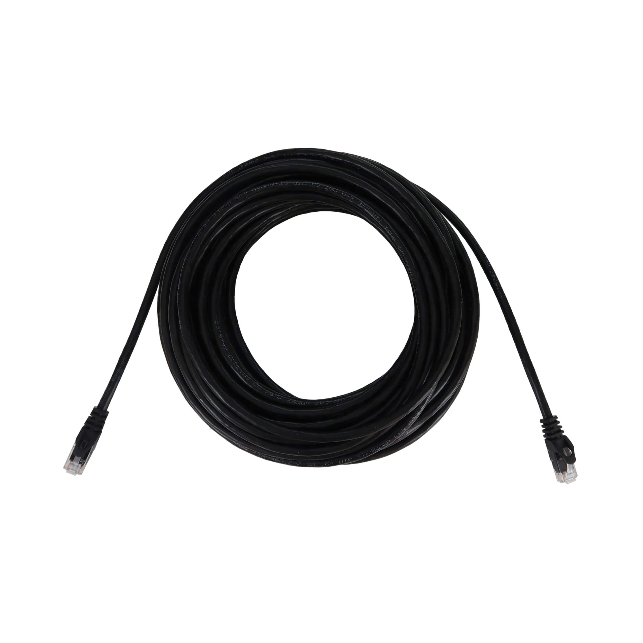 Tripp Lite Cavo Ethernet Cat6a 10G, cavo patch di rete UTP modellato antigroviglio (RJ45 M/M), nero, 1,5 metri, garanzia del produttore (N261-050-BK)