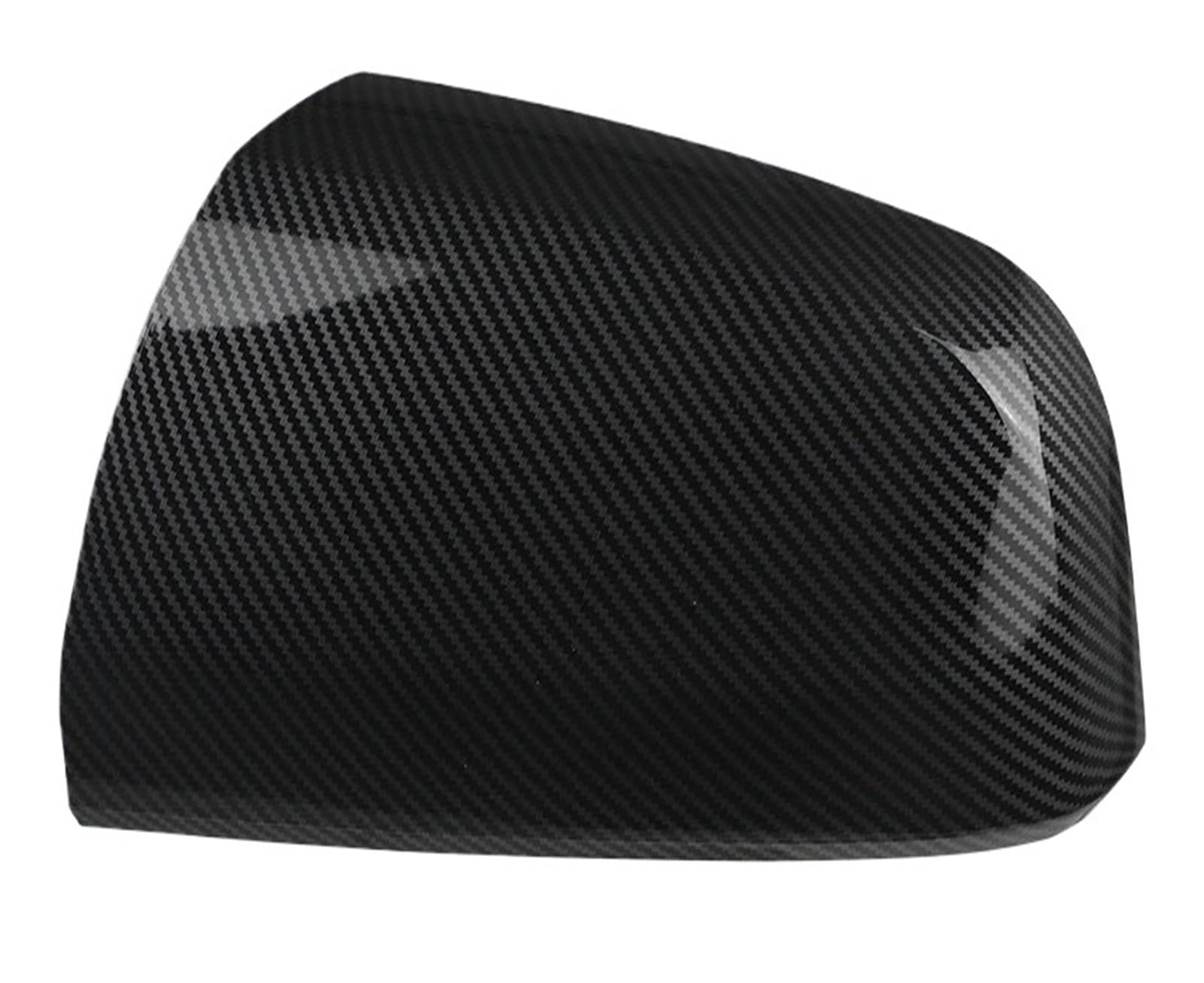 Calotta Specchio Per Opel Per Vauxhall Per Zafira B MK2 2008-2014 Specchietto Retrovisore Laterale Auto, Nero Lucido/bianco(Carbon Fiber Left)