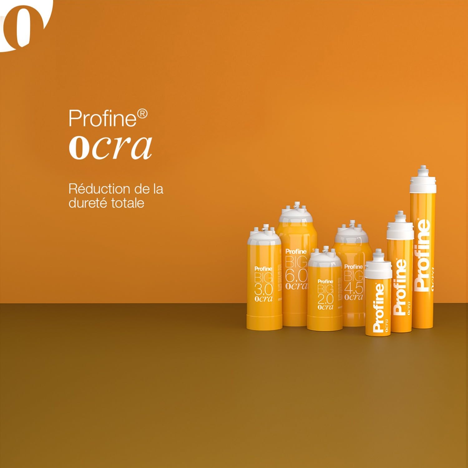 Filtre à Eau Profine Ocra Large - Filtration Anti Calcaire - Réduction De La Dureté Et Sédiments 5 Microns