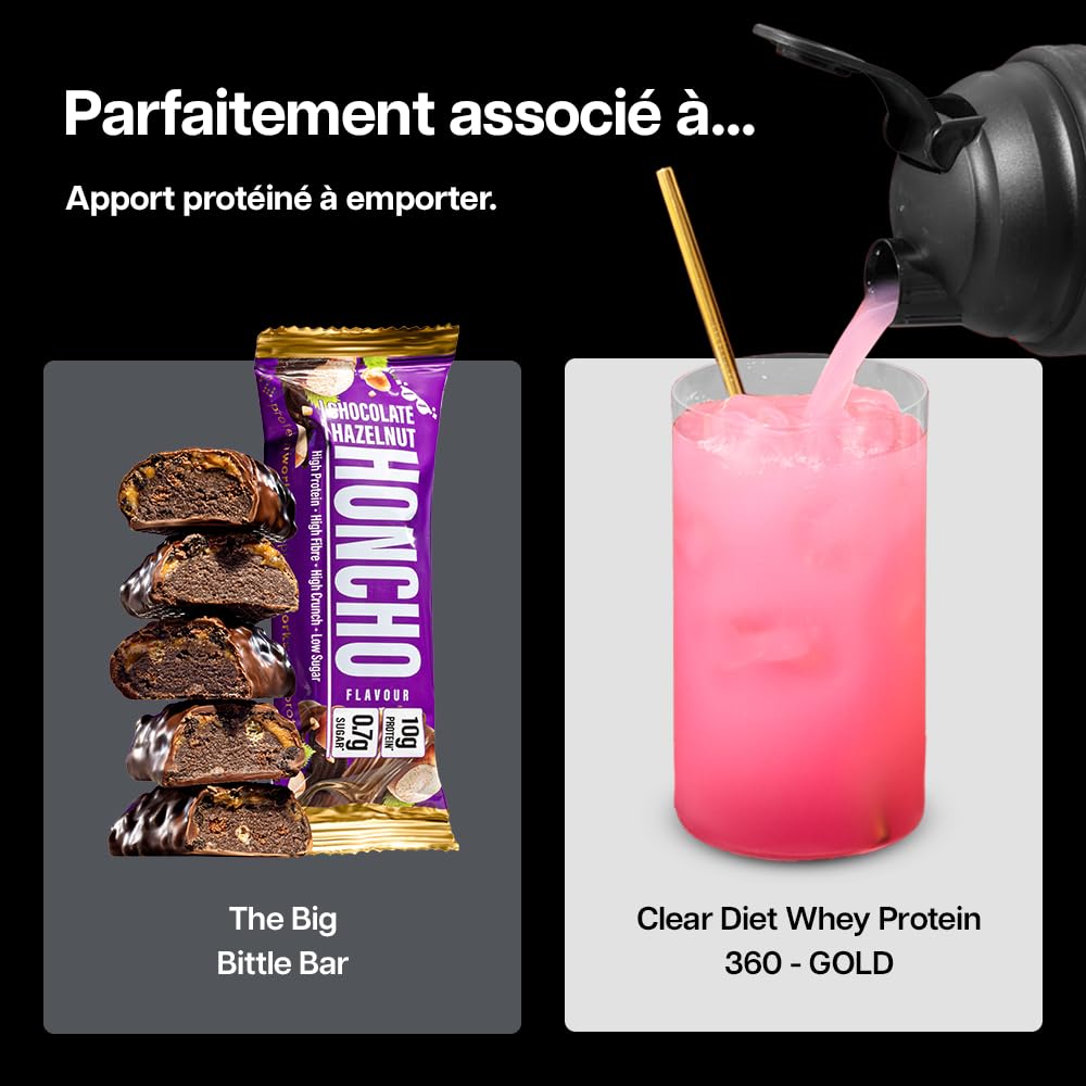 Protein Works | Clear Diet Whey Protein - Gold, Cerise Et Pomme, 1kg | Isolat de Whey Hydrolysé, Poudre de Whey, Ultra Pur, Vitamines B6 & B12, Boisson Protéinée Rafraîchissante, 40 Portions