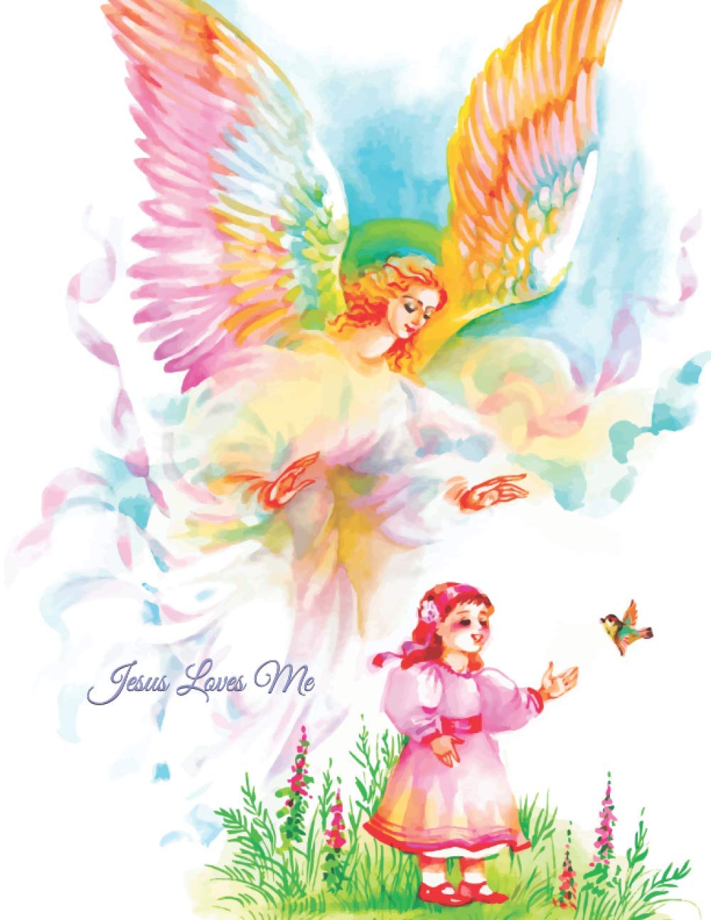 *JESUS LOVES ME*: Prayer Journal for Kids 3 and Up ~ Morning / Evening Devotional for Kids & Parents Prayer or Bible Study Time, 8.5x11