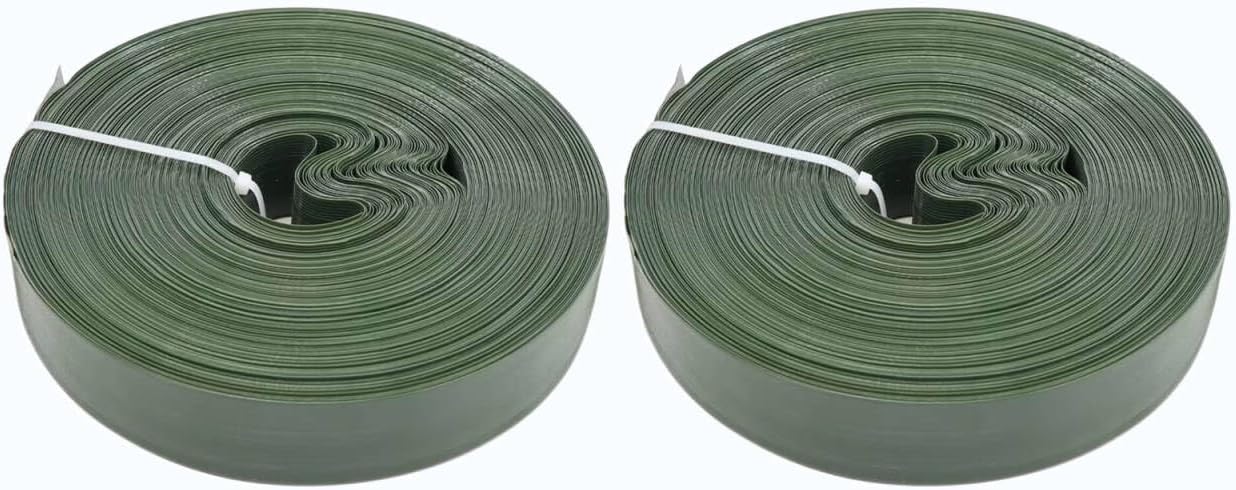 246ft x 0.15ft Chain Link Fence Privacy Tape, Chain Link Fence Slats, Fence Covering Privacy, 400 PCS Connector Pins & Puncher Included, Black, 2PCS