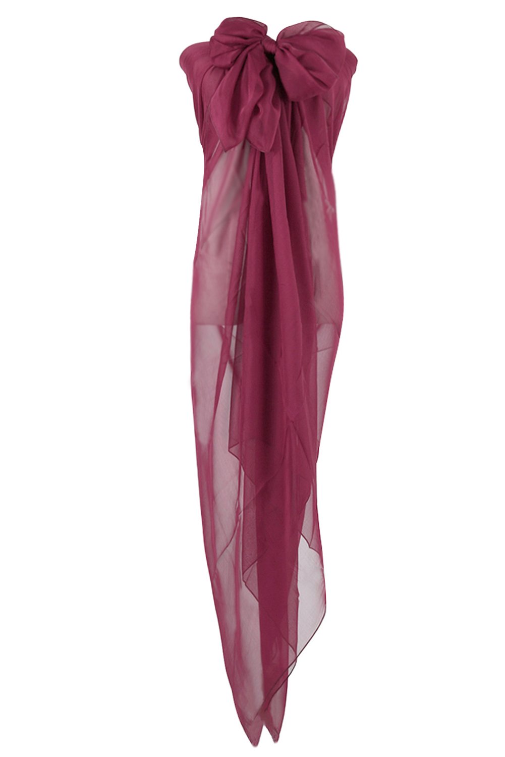 PB-SOARWomen's Ladies Solid Color Oversized Sarong Pareos Wrap Beach Cover Up Swimwear Pareo Dress, 13 Colors Available