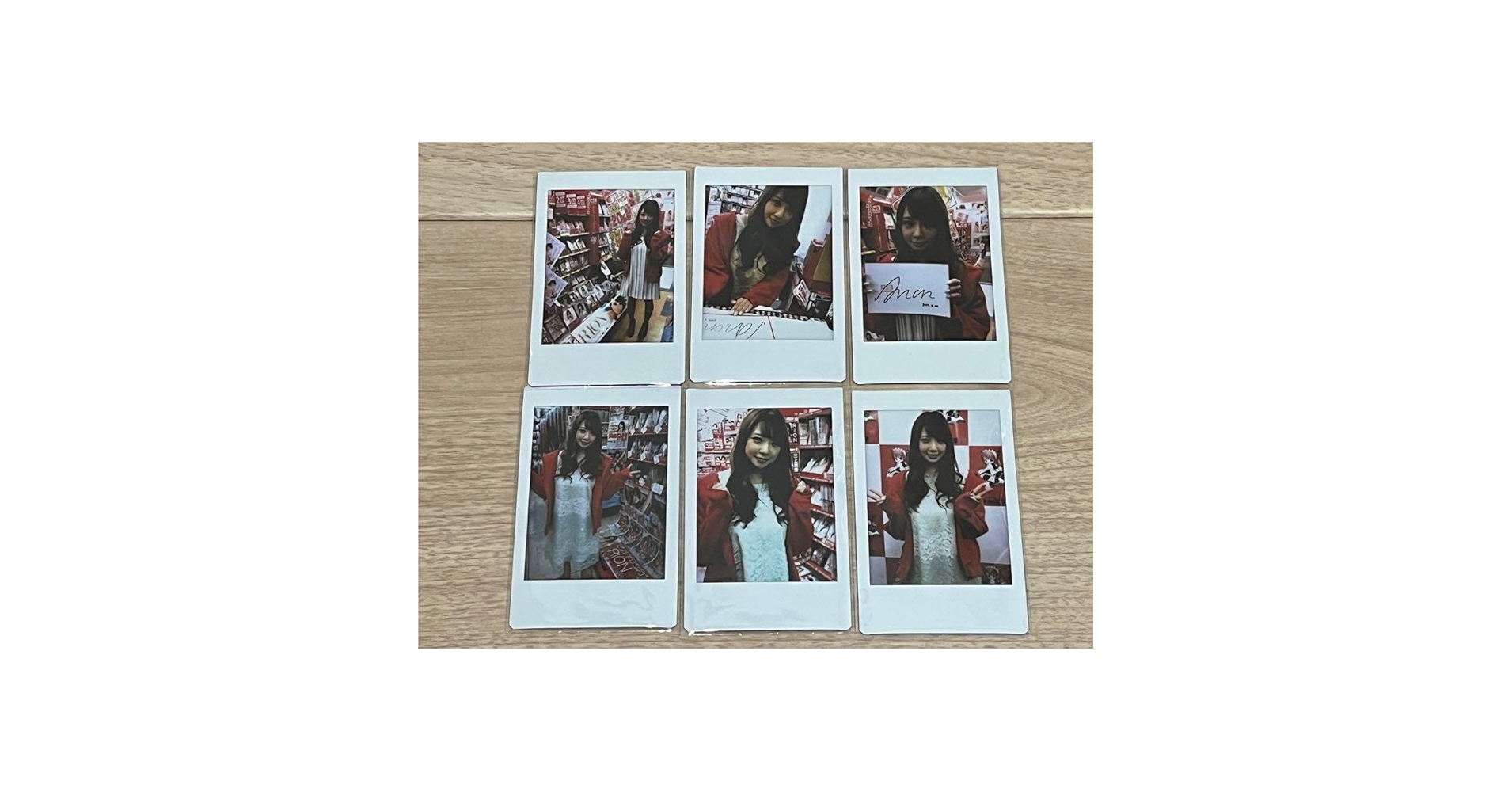 Amazon.co.jp: 安齋らら チェキ 6枚セット : おもちゃ