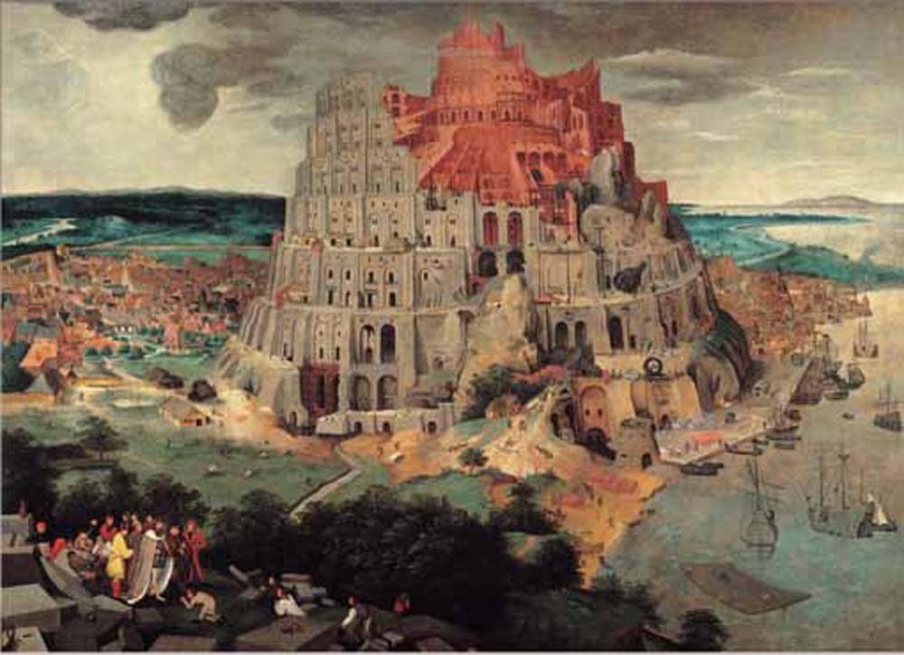 Ricordi Jigsaw The Tower of Babel Puzzle (1000 Pieces)