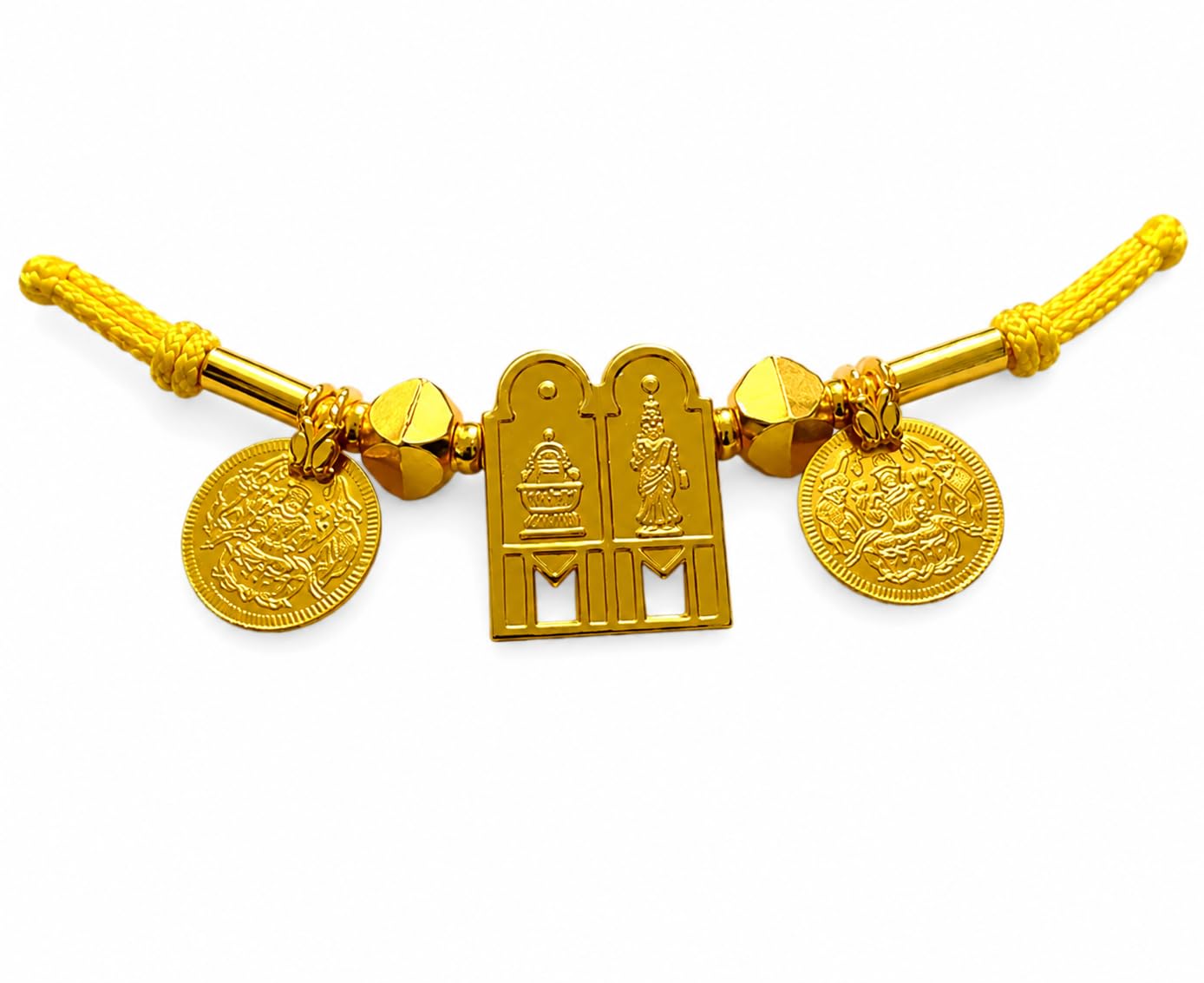 Golden Glow Traditional Chokker meenakshi Thali Without Chain for Womens | Mangalsutra | Mangalyam | Thali | Pedant-image-17