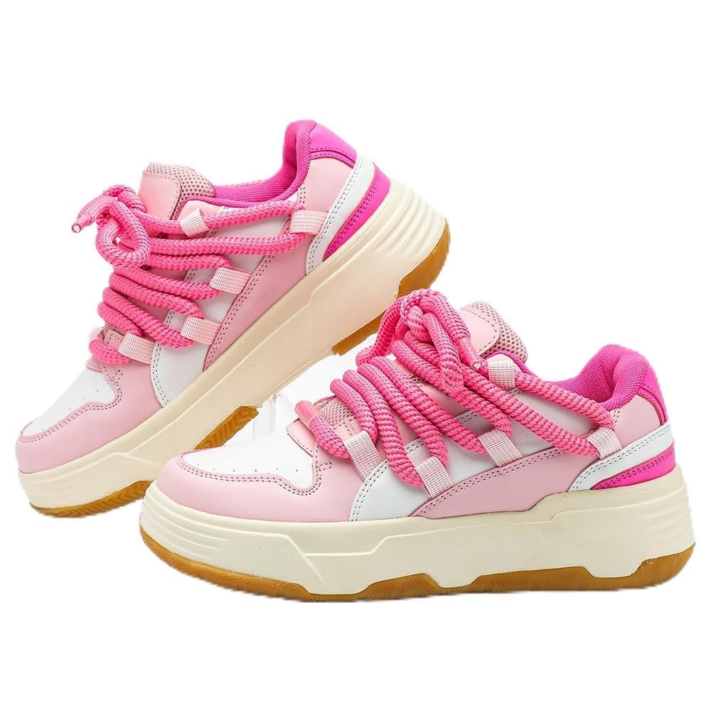 SHSIRET Women's Walking Shoes Max Cushioning Non Slip Fashion Sneaker