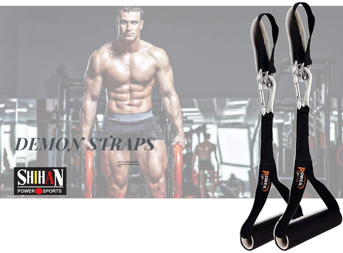 NEW DEMON PULLUP Handles Gymnastics PullUps Hanging Gym Straps