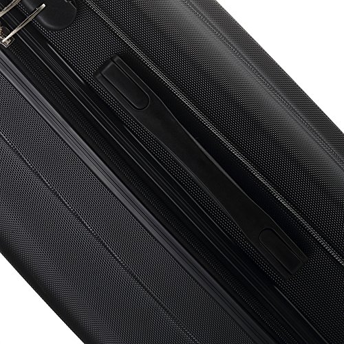 Beibye 2033 - Set di 3 valigie rigido, BLACK