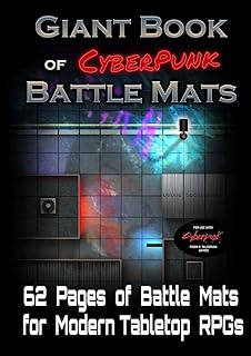 Comprar 608382f - Libro del tablero de juego: El Libro Gigante de las Alfombras de Batalla CyberPunk (A3) / The Giant Book of CyberPunk Battle Mats (A3) (PlayStation 5)