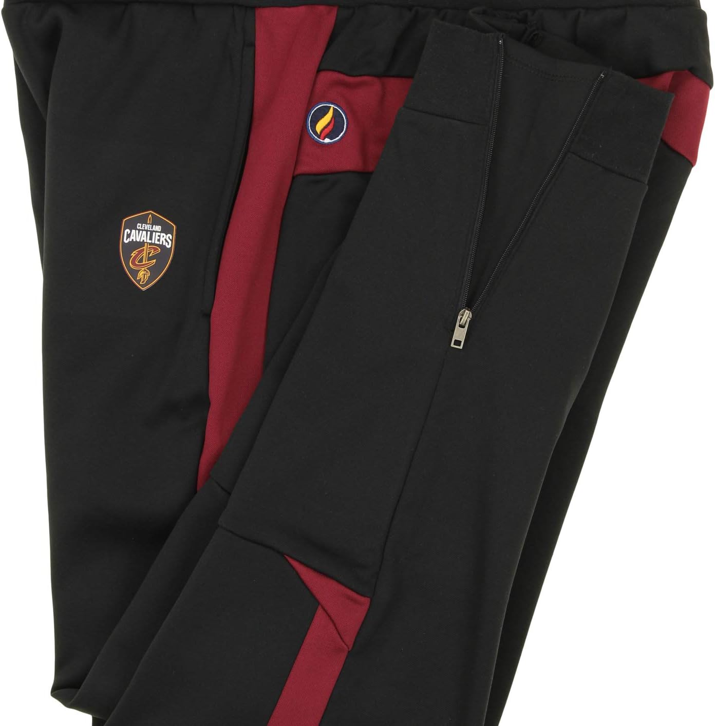 FISLL NBA Men's Color Block Perforated Fleece Jogger Pants, Team Variation : Sports & Outdoors