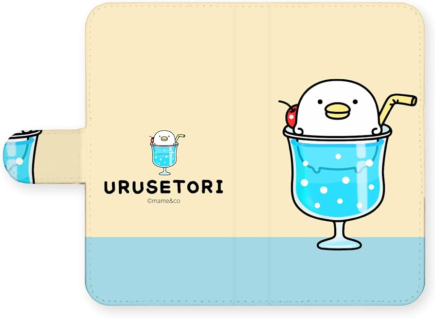 ウリウリ カバー付き Amazon.co.jp: うるせぇトリ うるせぇとり URUSETORI 手帳ケースiPhone