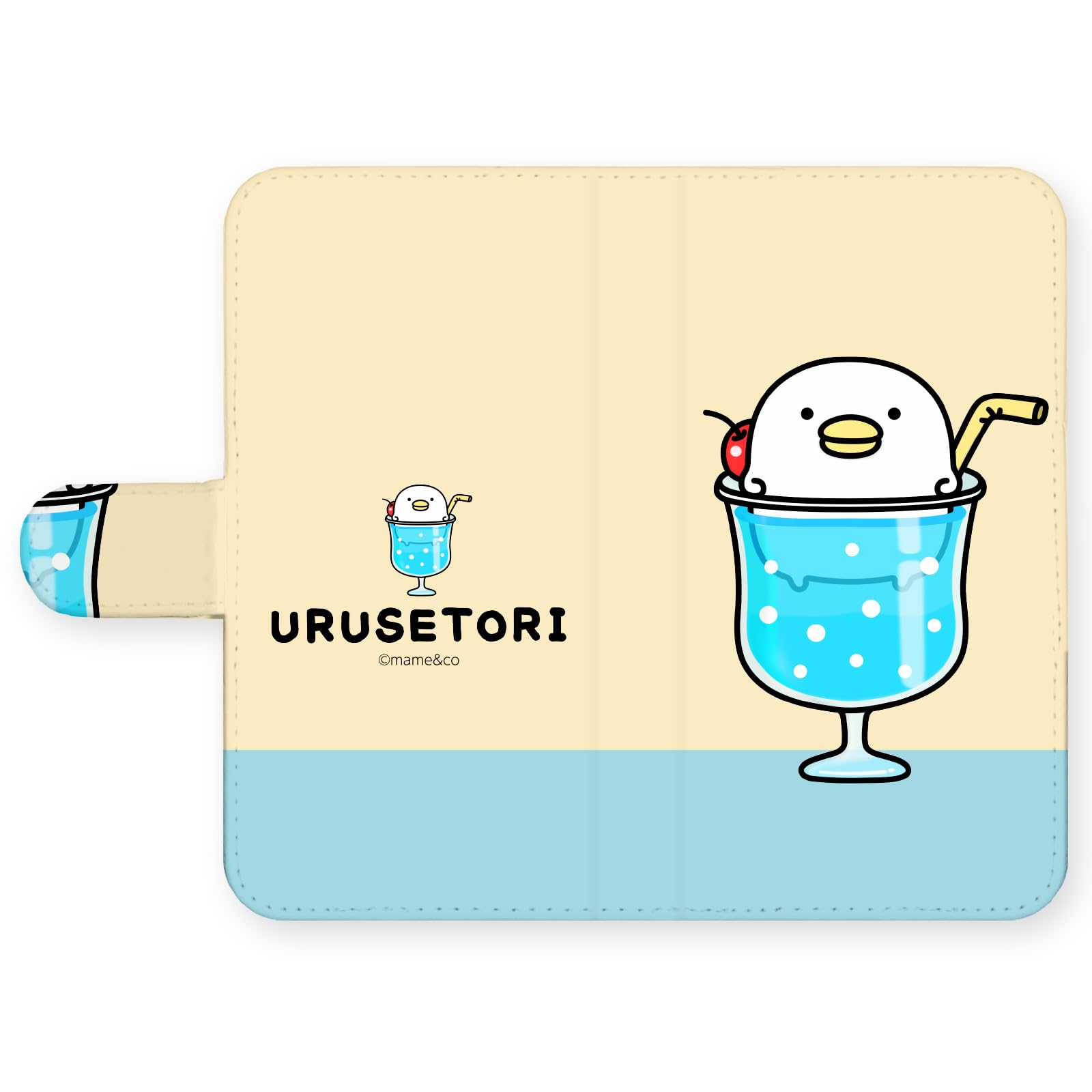 Amazon.co.jp: うるせぇトリ うるせぇとり URUSETORI 手帳ケースiPhone