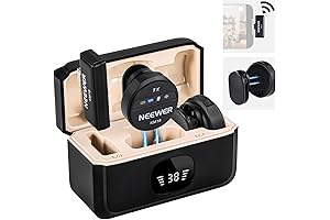 Professional Wireless Lavalier Microphone Kit (USB C Charging)