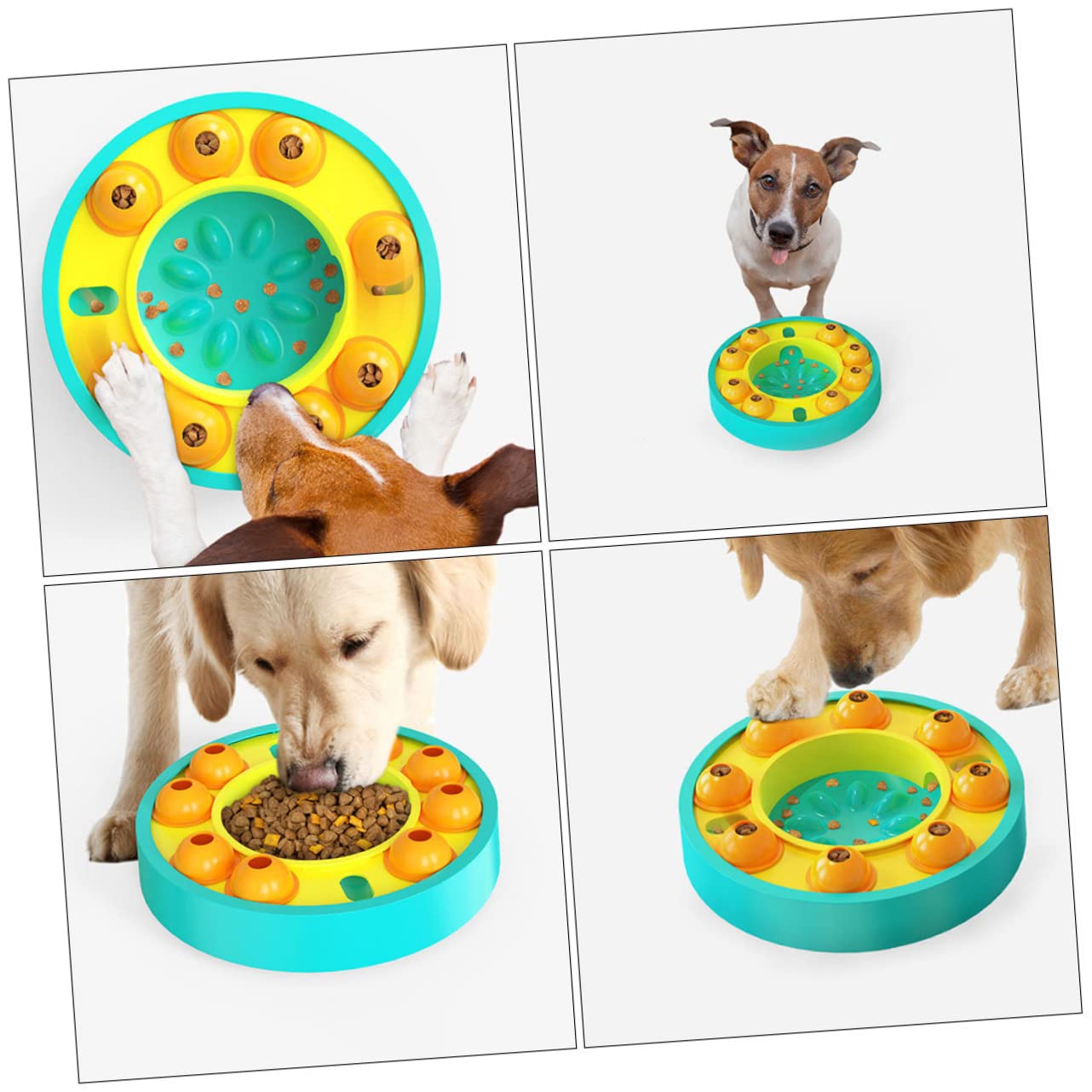 Milisten Puzzle pour Chien pour Animaux De Compagnie Jouet Interactif pour Chien Distributeur De Friandises