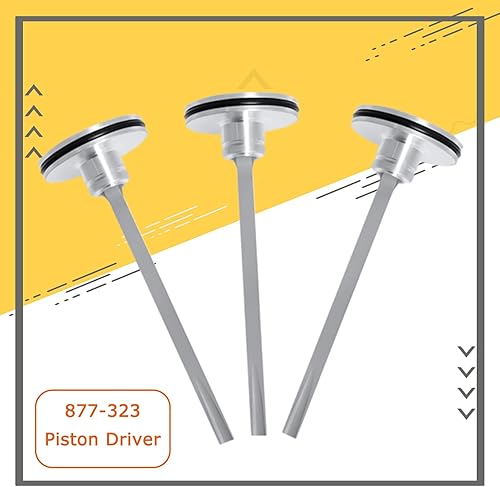 Miniatura 2 de 877-323 Piston Driver & 883-511 Piston Bumper Kit Compatible with Hitachi NR83 NR83A NR83A2 NR83A2(S) Framing Nailer, Replacement Part 877323,