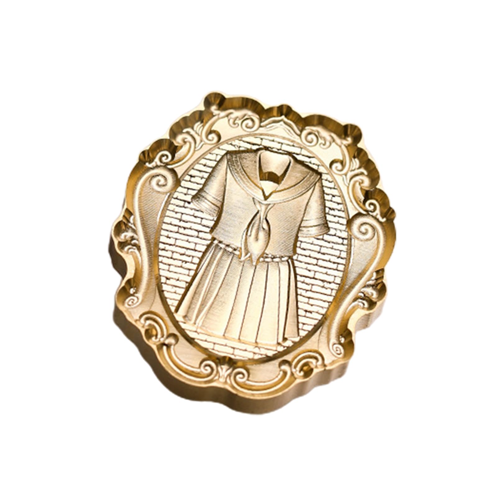 Tsophreniq Decorating Stamp Lacquer Holiday Sealing Seal Design Embossing Wedding Wax Stamper Card Replacement Brass Wax Seal Stamp Head