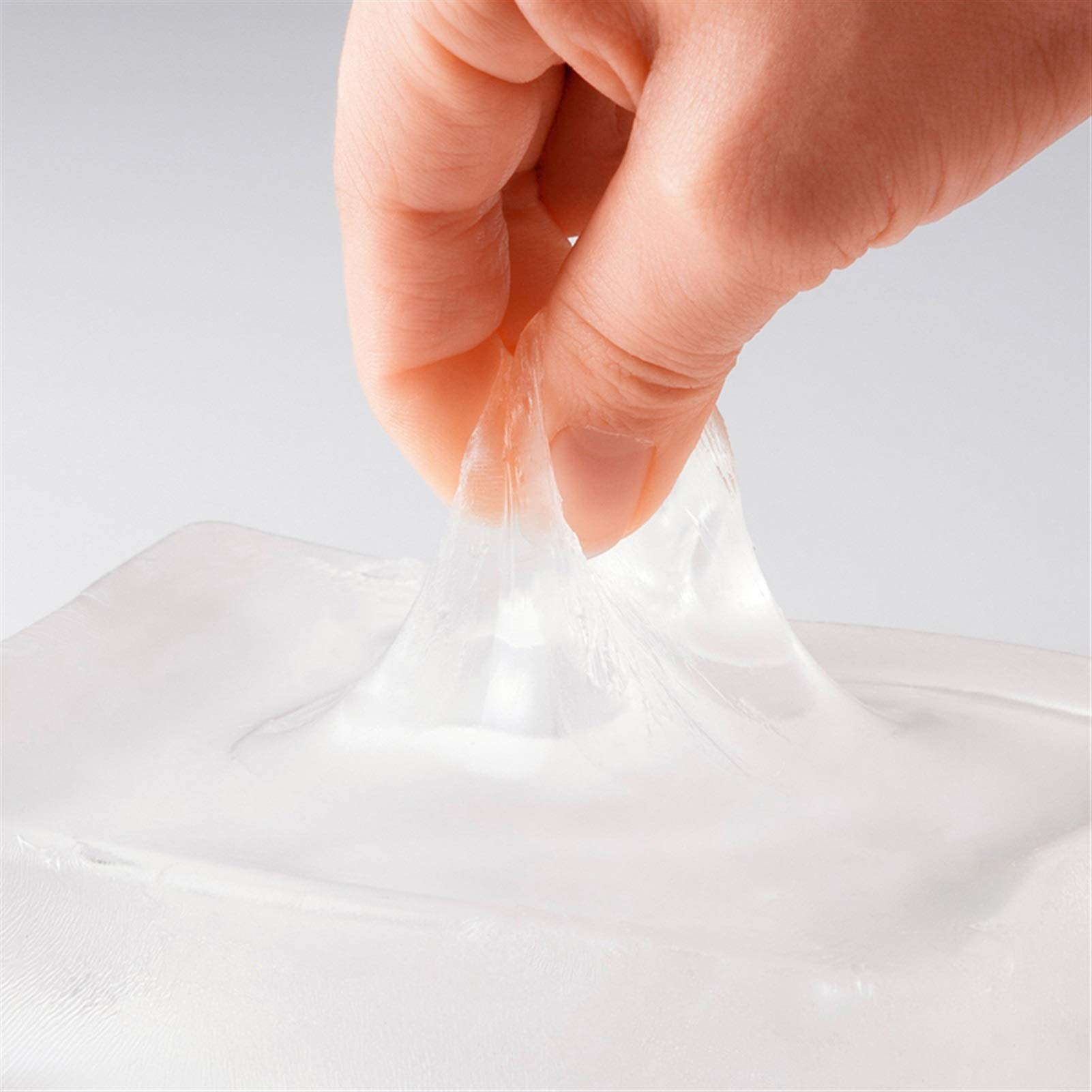 Ergonomische Handgelenkauflage Set Ergonomie Gelee Kieselgelgel Handgelenkstütztüte mit delikatem Einzelhandelspaket Super Komfortables weiches Pad für Büro Menschen für Mauspad und Tastatur