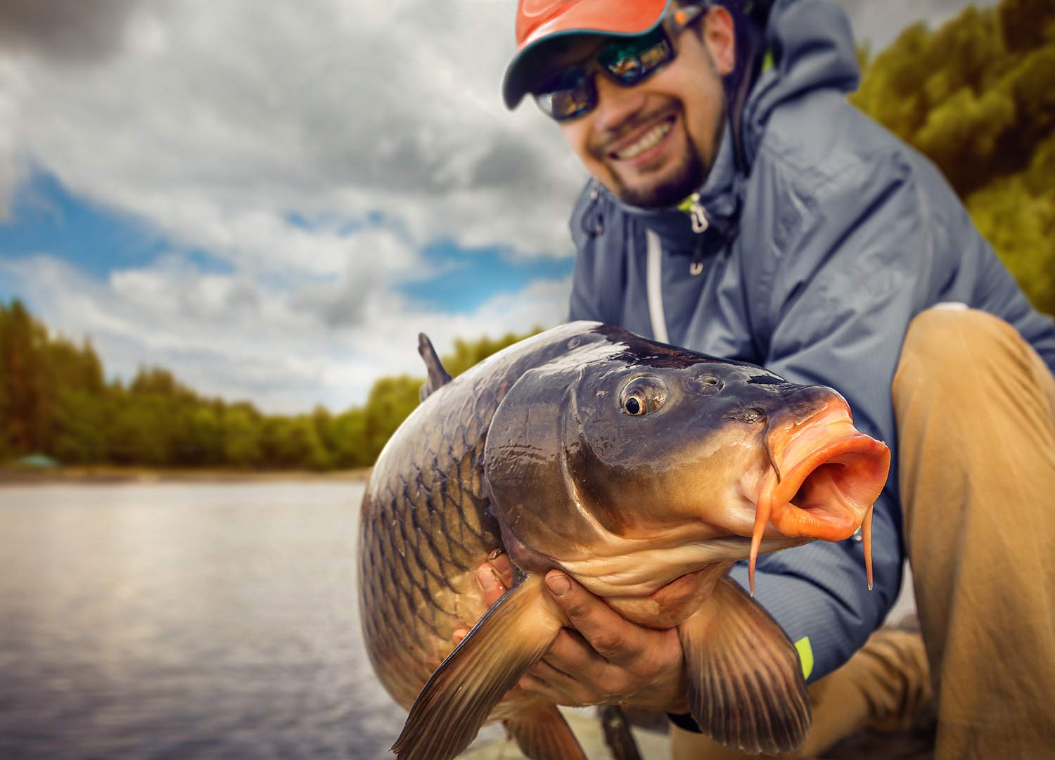 D-A-M Karpfen Set komplett Carp-X - Angelset 2 Karpfenruten + 2 Rollen (3,60 m)