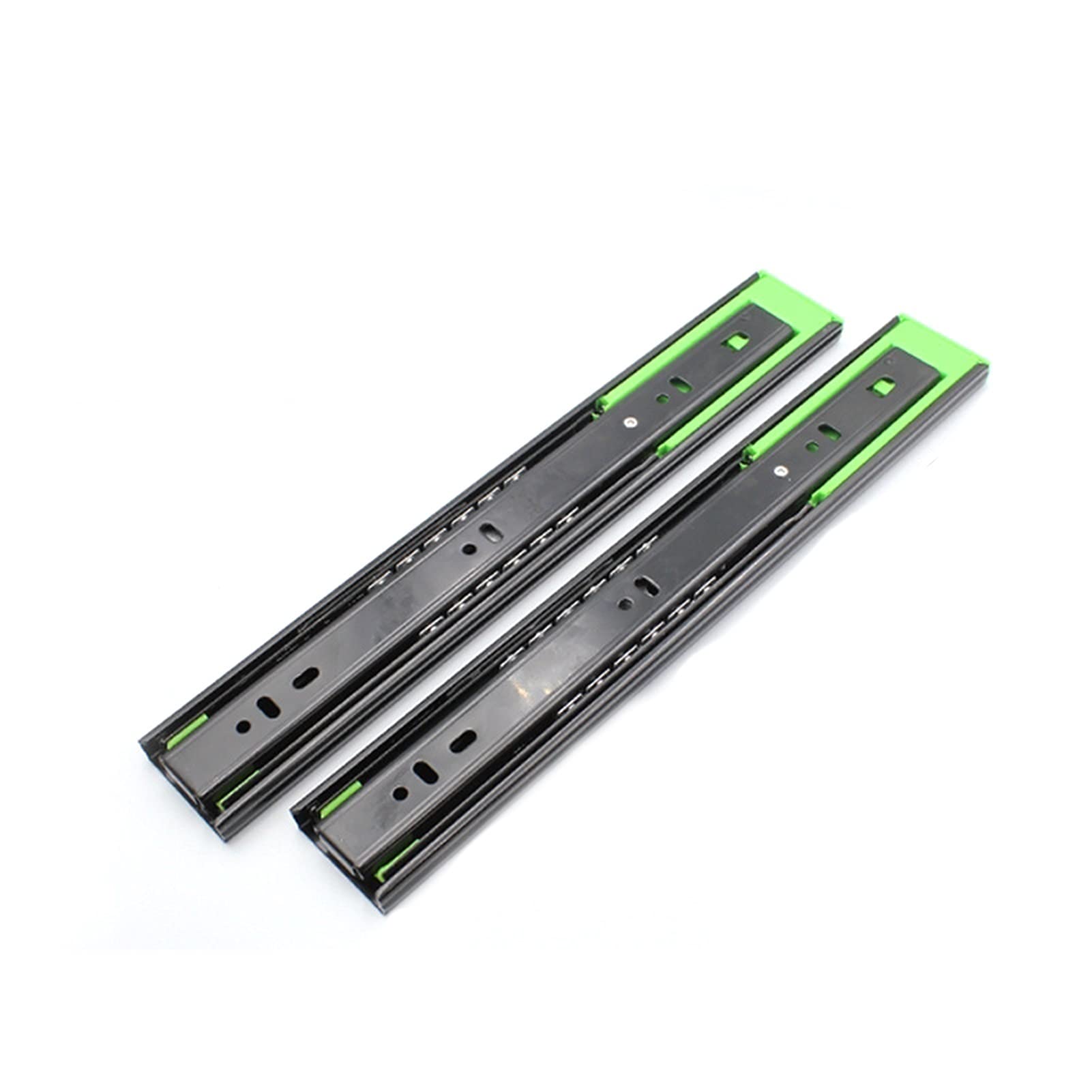 Drawer Slides, Three Section Slide，Cold Rolled Steel Load Bearing Guide Thickened, Suitable for All Kinds of Drawers(20inch=500mm)