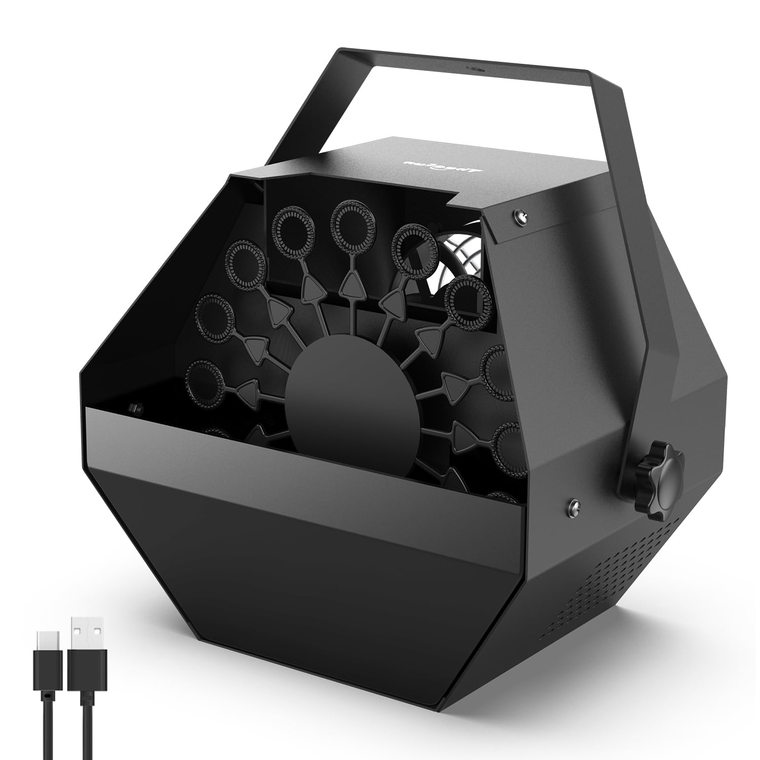 Snapklik.com : Theefun Batteries Bubble Machine: 750ML Metal Bubble ...