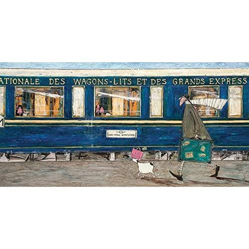 Sam Toft (Orient Express Ooh La 30 x 60cm Canvas Print