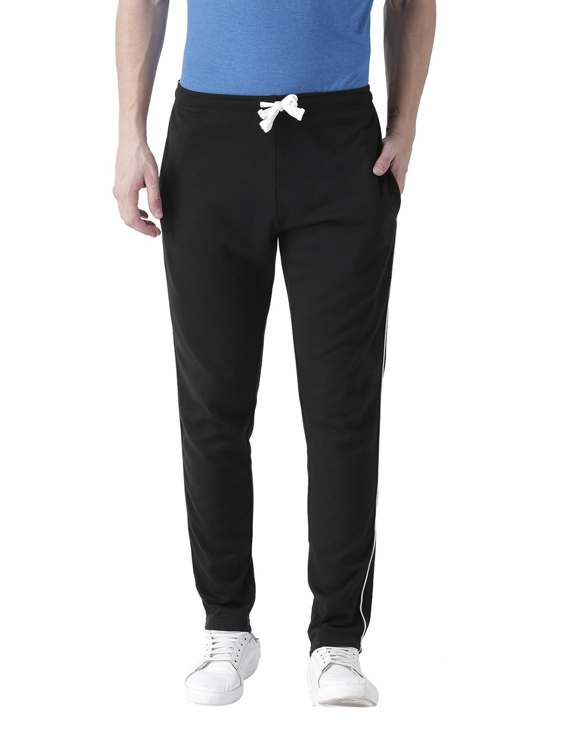 club york Men Grey Melange Solid Track Pants_MTP15_L-picture-39