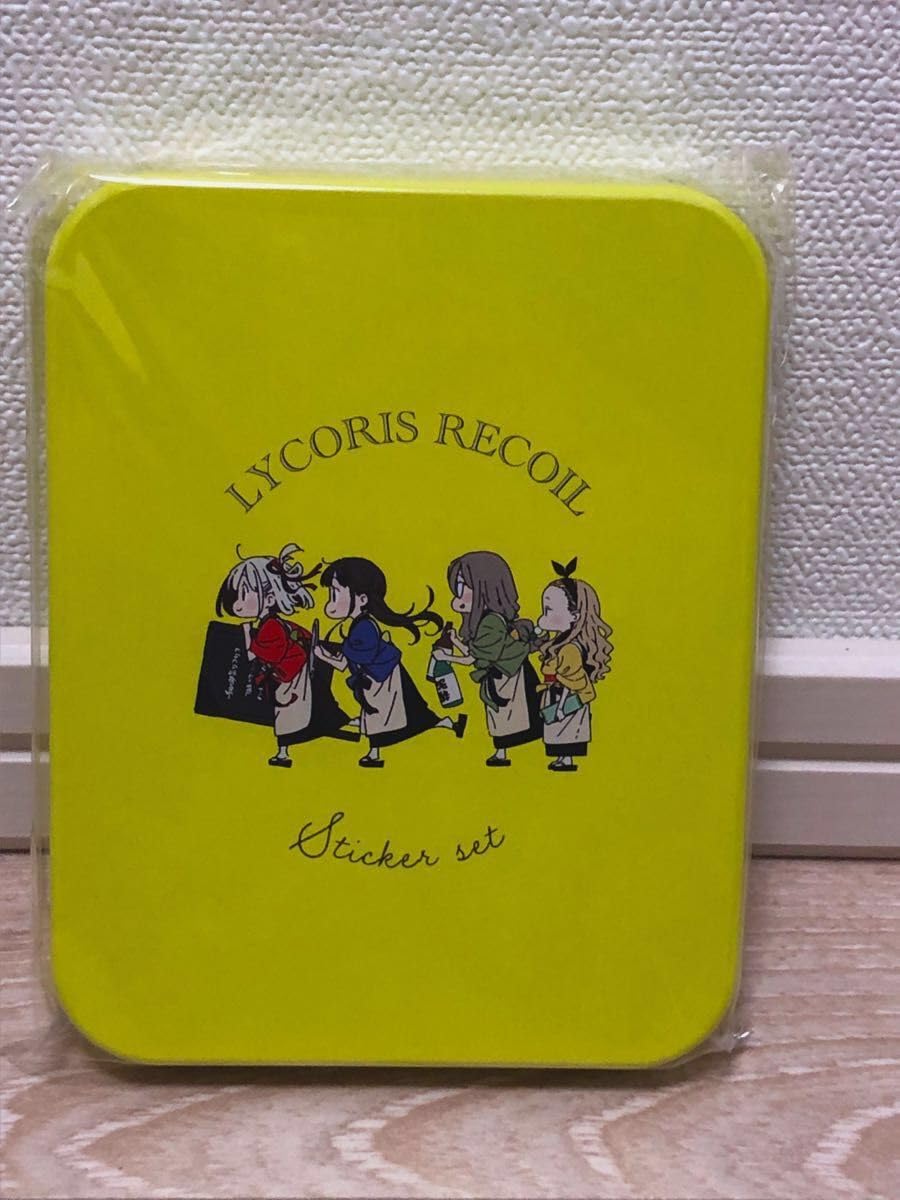 リコリス・リコイル 缶入りダイカットステッカーセット 缶入りダイカットステッカーセット