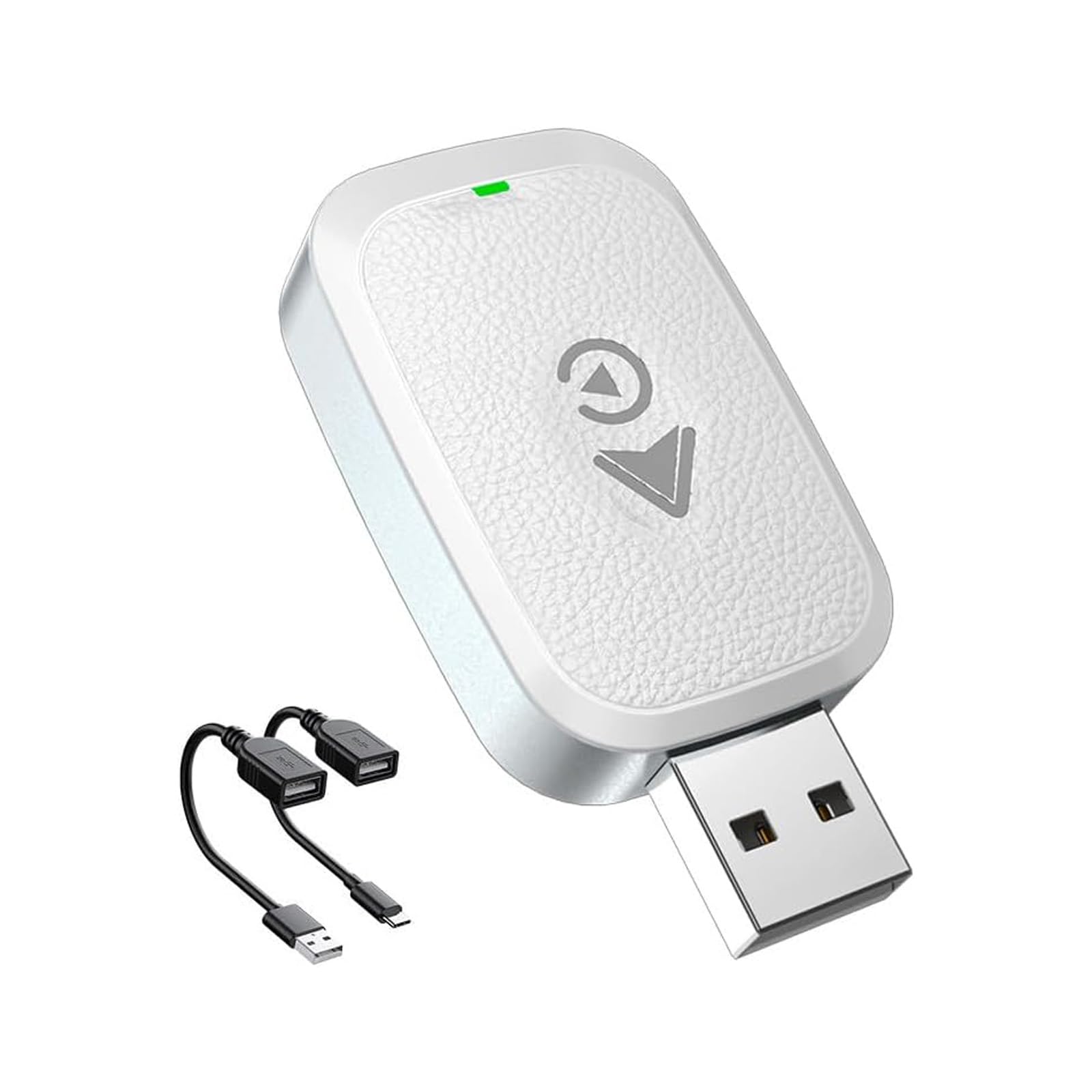 Dla Volvo Xc90 S60 S80 V40 V50 V70, bezprzewodowy adapter Carplay Upgrade, Plug-And-Play Mini Carplay & Auto Ota-Dongle, akcesoria samochodowe.,B/srebrny
