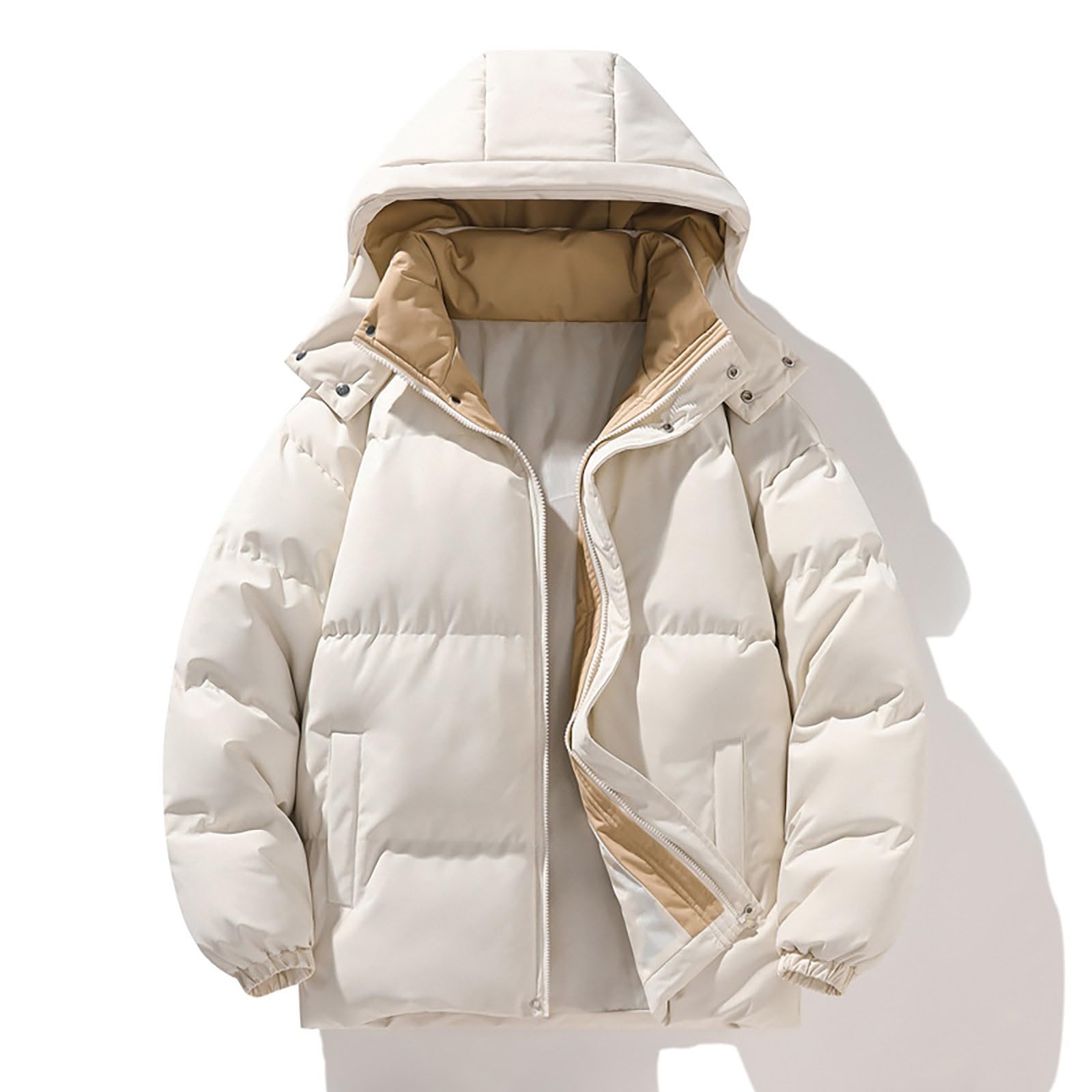 Abrigo Hombre Sobretudo Homem Abrigos De Invierno Para Hombre Chaquetas De Plumas Parka Parka Entretiempo Abrigos Paño Abrigo Paño Chaqueta Men Warm Fashionable Hooded Down Jacket Invierno Chaqueta