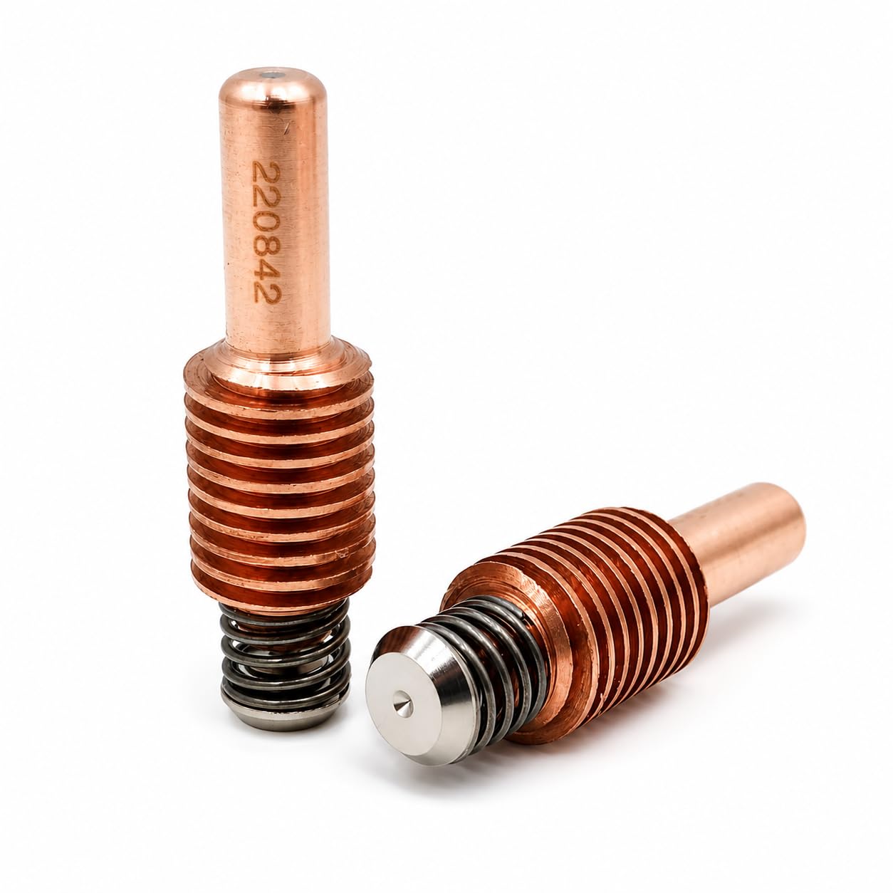 Electrodo 220842 cortador de plasma accesorio pieza de repuesto para Hypertherm Powermax 65 85 105 piezas de desgaste Set 1, 5 o 10 piezas (10)