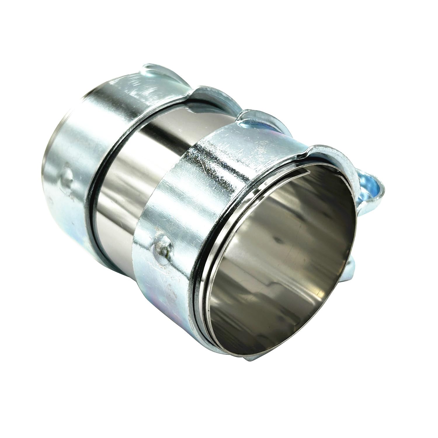 Fascetta Doppia Scarico In Acciaio Inox - Connettore Per Tubi Di Scarico Auto, Diametro 45-70mm - Foto 11