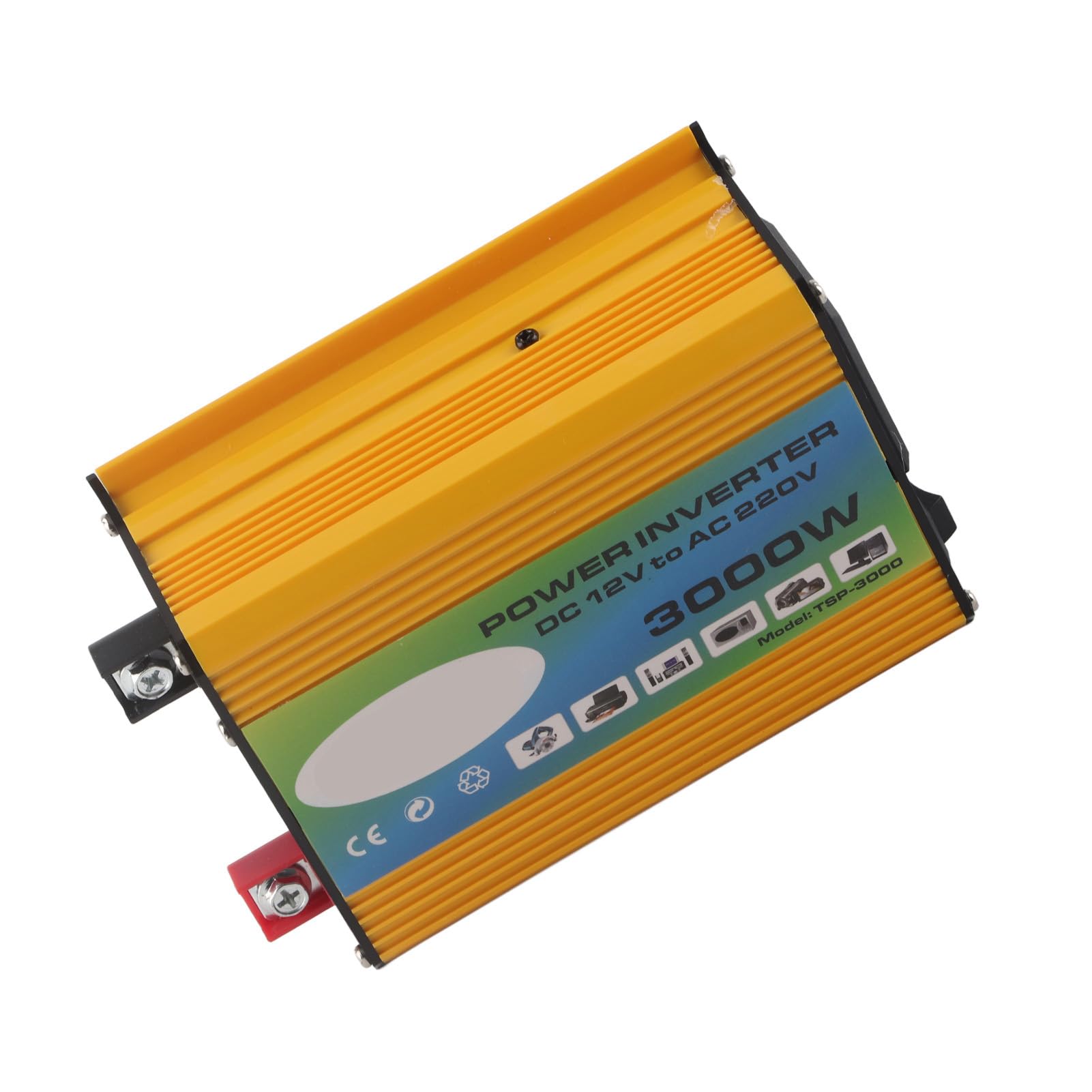 Tragbares Solarstrom-Set, Wechselrichter mit Dual-USB, 30 A, 12 V, 24 V, Solarladeregler, 18 W, 18 V-Solarpanel (12V to 220V)