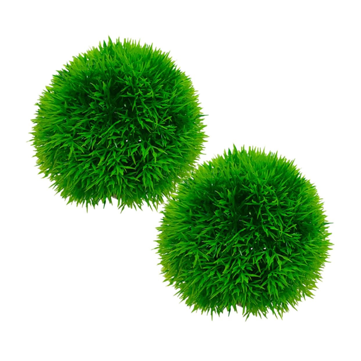 MAGICLULU 6stücke Aquarienpflanzen Wasserpflanzen Simulierte Grasball-Dekoration Für Fischbehälter Teich Und Aquarienlandschaft Und Für Fische