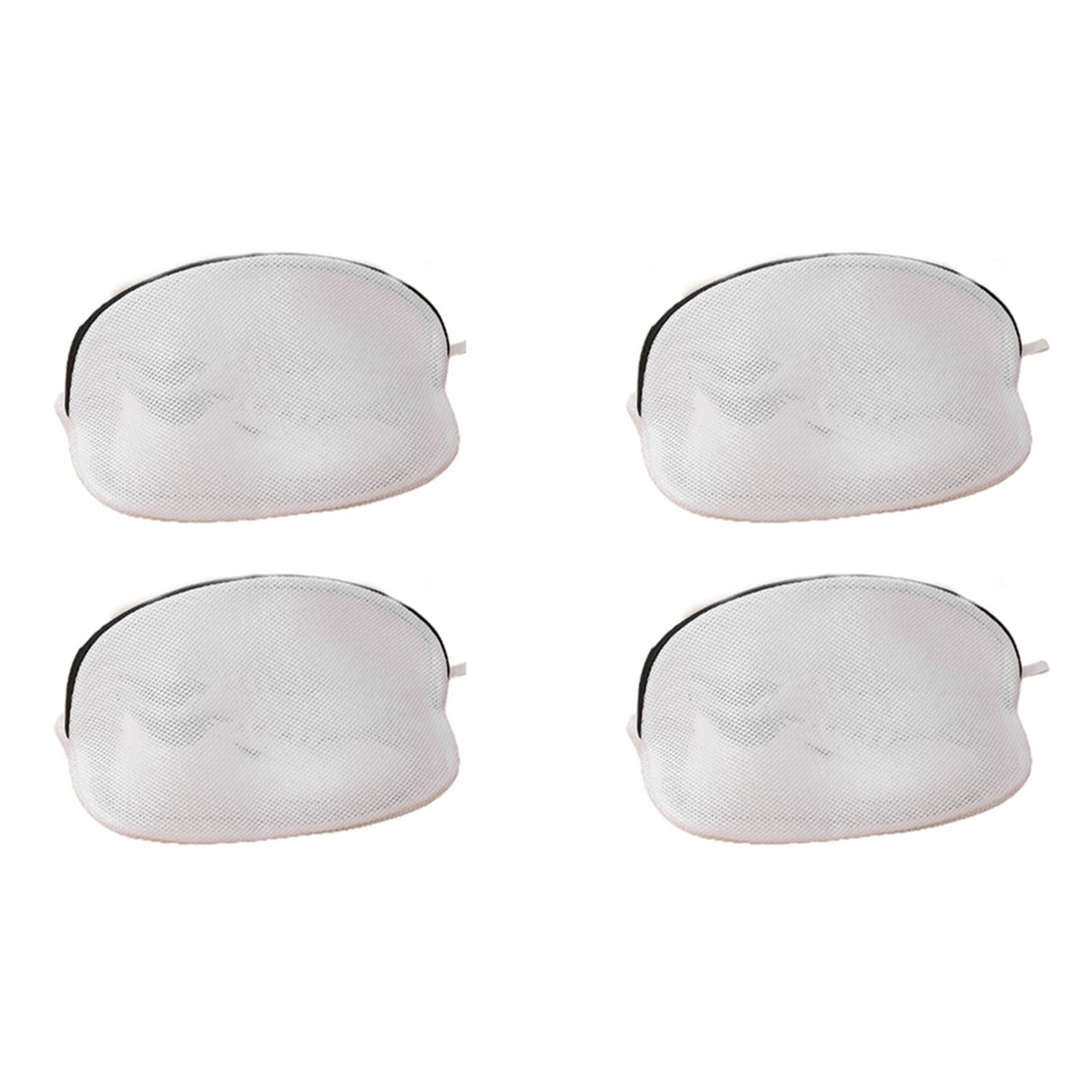 Vjsujehgy 4 PCS Shoes Wash Bags, Premium Laundry Bag for Shoes/Sneakers for Washing Machine with Zipper