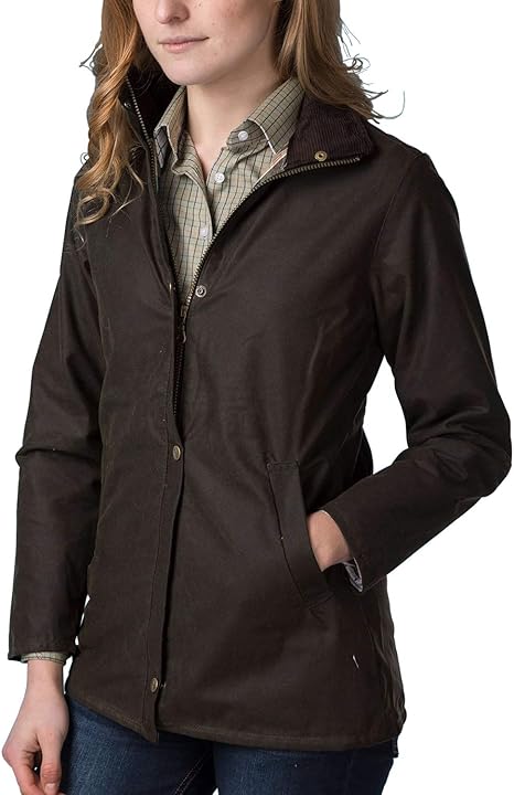 amazon ladies wax jackets